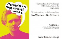 No Woman, No Science – VIII edycja konferencji „Kobiety w Nauce”