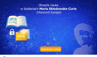 Webinar: Otwarta nauka w działaniach Maria Skłodowska-Curie (Horyzont Europa)