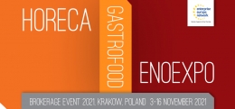 Spotkania B2B - HORECA, GASTROFOOD, ENOEXPO 2021 - Kraków, 3-16 listopada 2021
