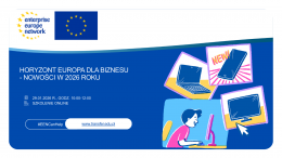  Szkolenie: HORYZONT EUROPA dla BIZNESU. Nowości w 2026 roku – praktyczne informacje
